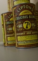 lipton coffee cans of the past